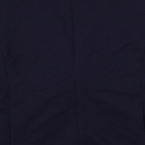 Marks and Spencer Mens Blue Polyester Jacket Suit Jacket Size 40 Regular