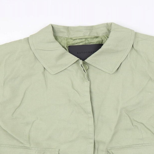 Autograph Womens Green Jacket Size 16 Button