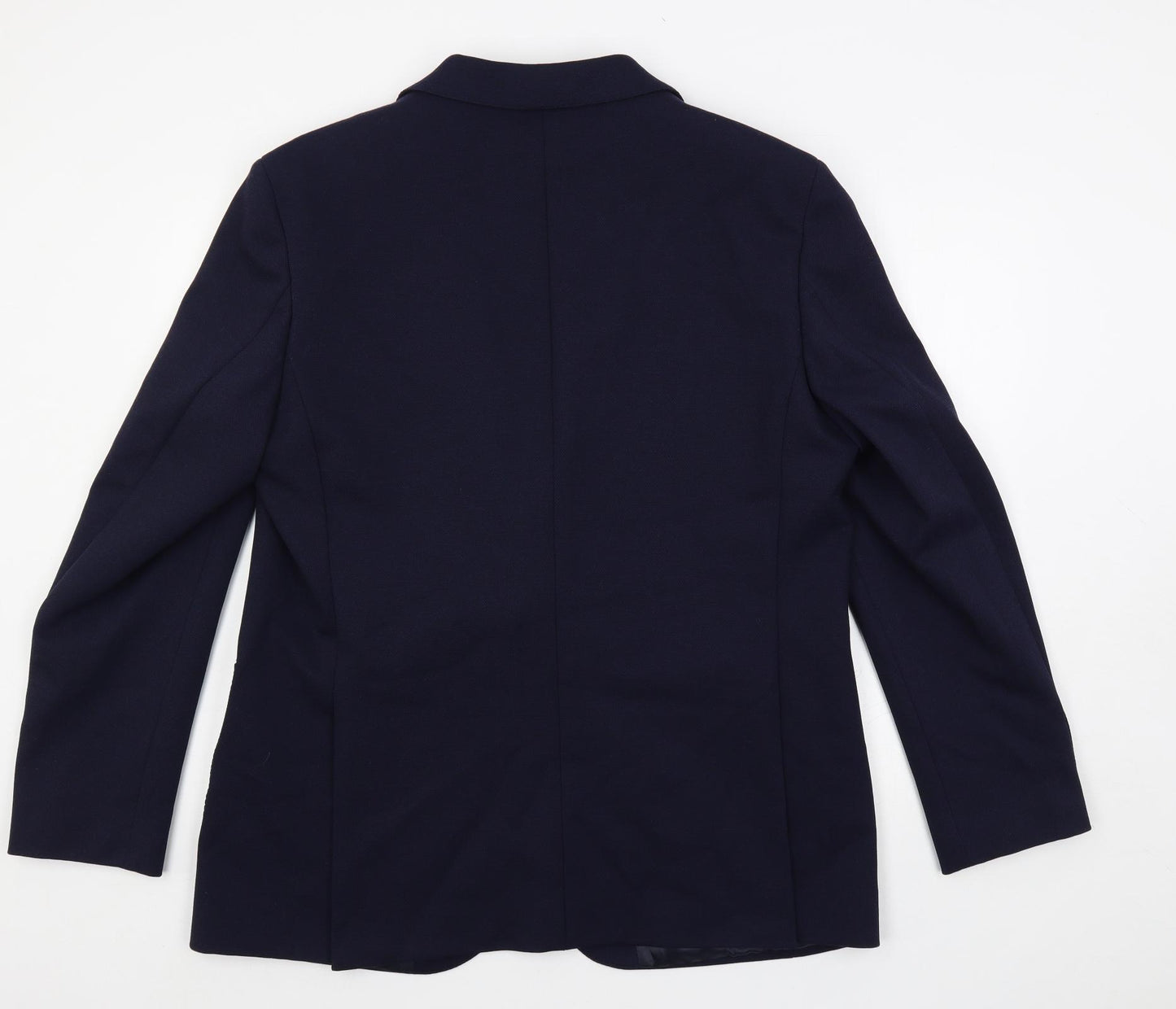 Marks and Spencer Mens Blue Polyamide Jacket Blazer Size 44 Regular