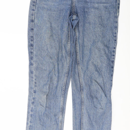 BDG Womens Blue Cotton Straight Jeans Size 28 in L32 in Regular Button