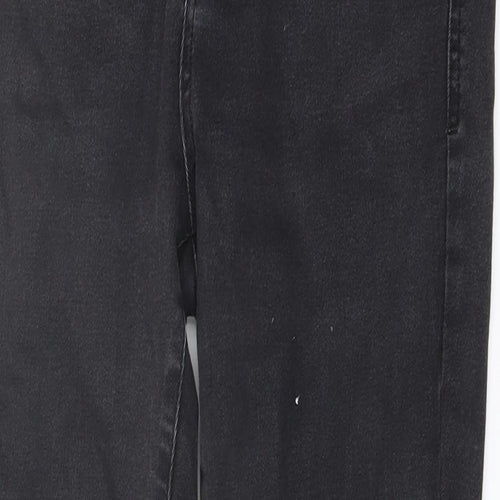 Autograph Womens Grey Cotton Skinny Jeans Size 30 in L26 in Regular Button
