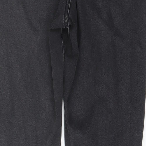 Autograph Womens Grey Cotton Skinny Jeans Size 30 in L26 in Regular Button