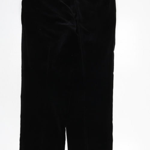 Ciro Citterio Mens Black Polyester Dress Pants Trousers Size 30 in L32 in Regular Zip