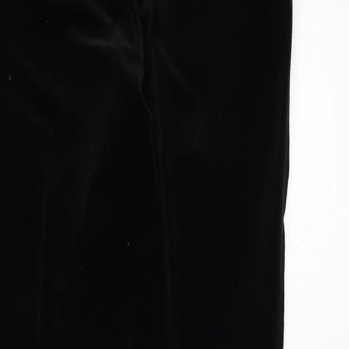 Ciro Citterio Mens Black Polyester Dress Pants Trousers Size 30 in L32 in Regular Zip