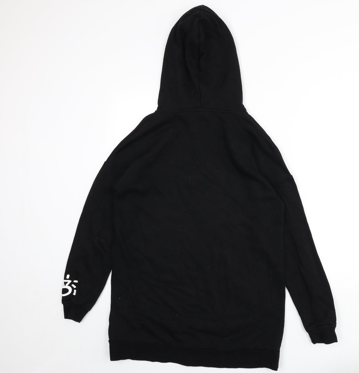 H&M Womens Black Cotton Pullover Hoodie Size S Pullover - Ariana Grande, 7 Rings