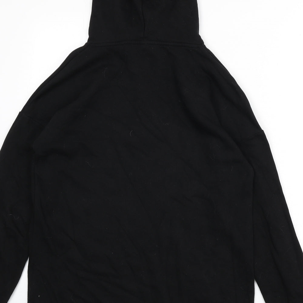 H&M Womens Black Cotton Pullover Hoodie Size S Pullover - Ariana Grande, 7 Rings