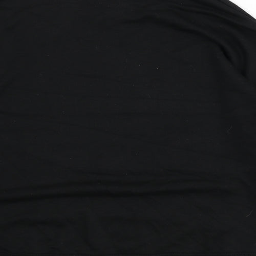 New Look Womens Black Polyester Pullover Sweatshirt Size 10 Pullover - L'Amour Paris