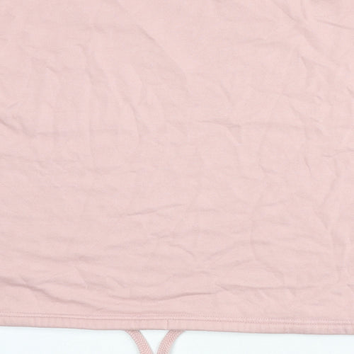 US Polo Assn. Womens Pink Cotton Pullover Sweatshirt Size S Pullover