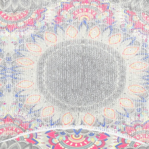 Apricot Womens Multicoloured Boat Neck Geometric Polyester Pullover Jumper Size M - Overlay