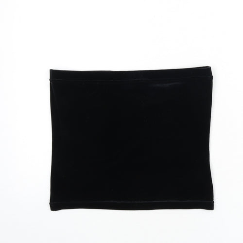 Principles Womens Black Polyester Cropped Tank Size 12 Off the Shoulder - Bandeau Top