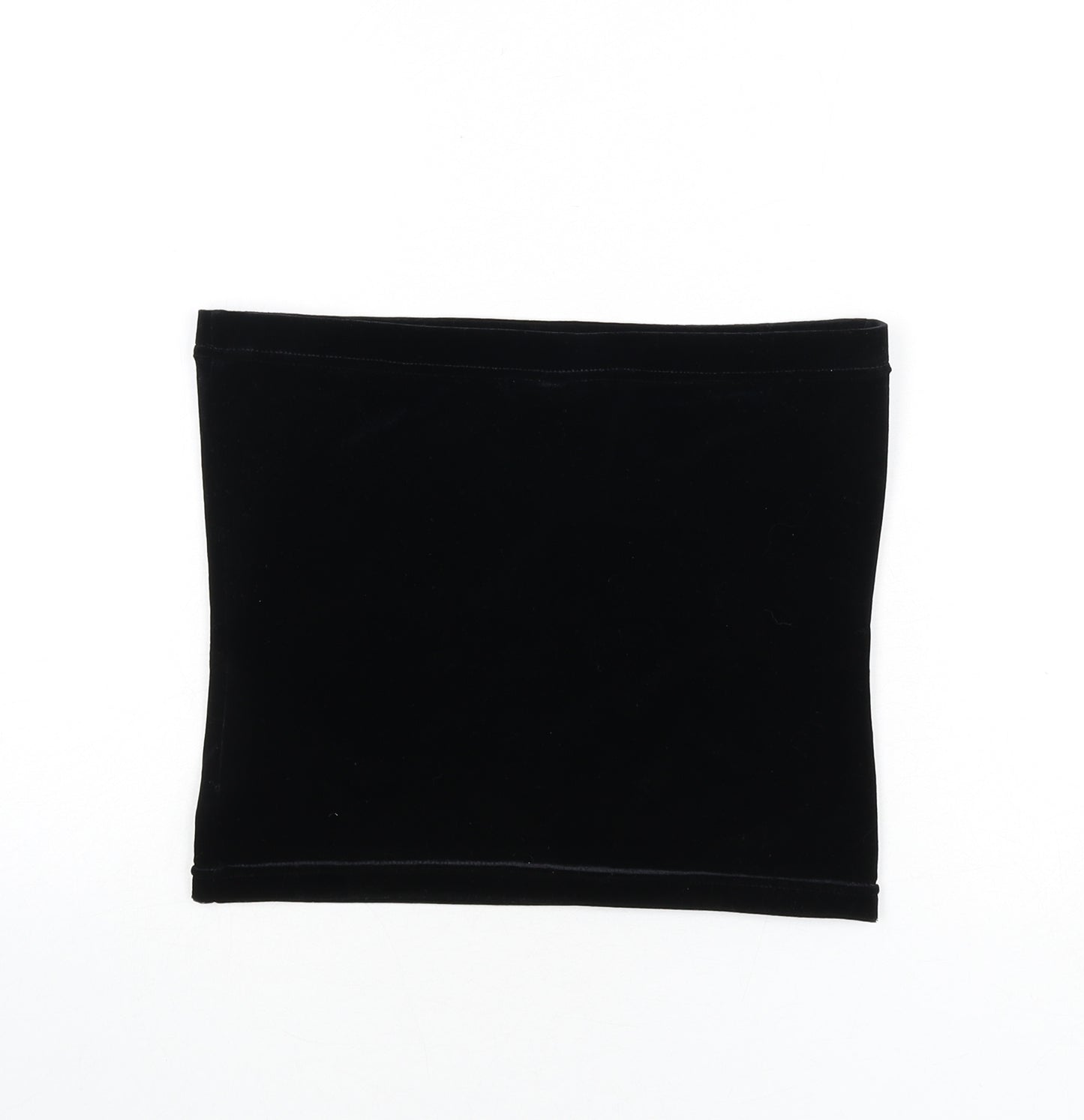 Principles Womens Black Polyester Cropped Tank Size 12 Off the Shoulder - Bandeau Top