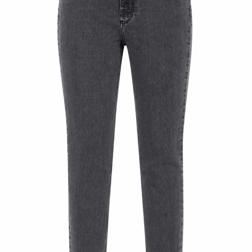 Zara Womens Grey Cotton Skinny Jeans Size 30 in L27 in Regular Zip - Pockets