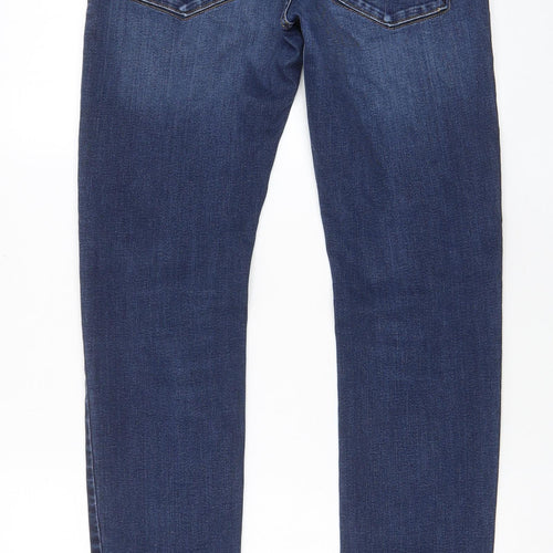 Diesel Mens Blue Cotton Skinny Jeans Size 33 in L32 in Slim Button - Pockets, Logo