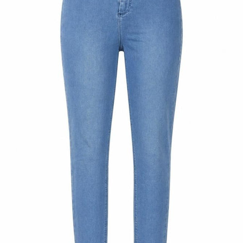 Topshop Womens Blue Cotton Skinny Jeans Size 30 in L32 in Regular Zip - Pockets