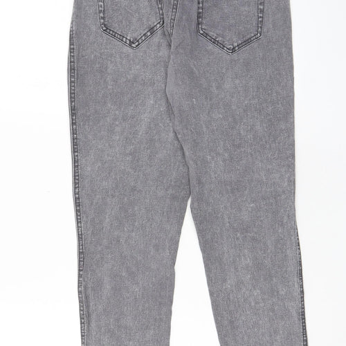 NEXT Womens Grey Cotton Jegging Jeans Size 28 in L27 in Regular - Elasticated Waist