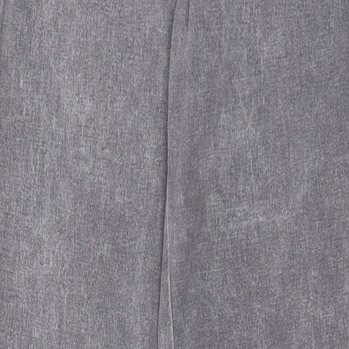 NEXT Womens Grey Cotton Jegging Jeans Size 28 in L27 in Regular - Elasticated Waist