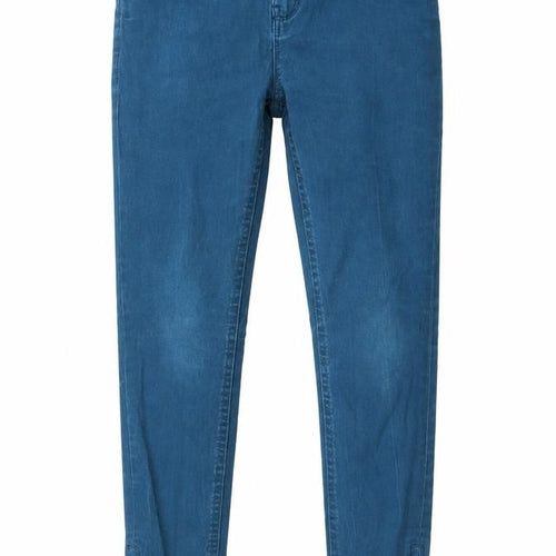 Denim & Co. Girls Blue Cotton Skinny Jeans Size 9-10 Years L23 in Regular Zip - Ankle Zips