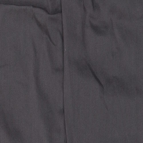 Levi's Mens Grey Cotton Straight Jeans Size 32 in L32 in Regular Zip - Pockets, Logo