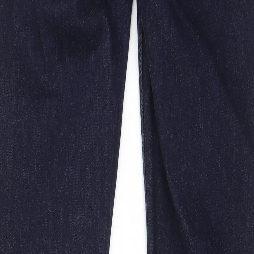 Oasis Womens Blue Cotton Skinny Jeans Size 8 L31 in Regular Zip - Pockets