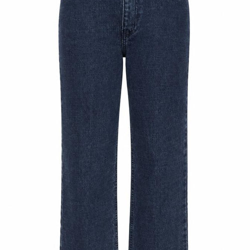 EQ Jeans Womens Blue Cotton Straight Jeans Size 28 in L24 in Regular Zip - Pockets, Jewels