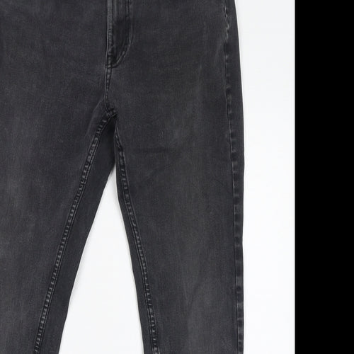 NEXT Mens Grey Cotton Skinny Jeans Size 32 in L31 in Regular Zip