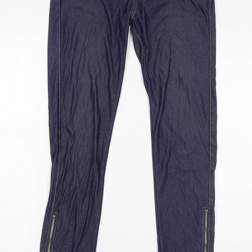 Fionina Womens Blue Cotton Jegging Jeans Size M L30 in Regular