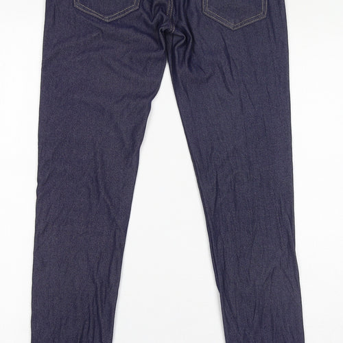 Fionina Womens Blue Cotton Jegging Jeans Size M L30 in Regular