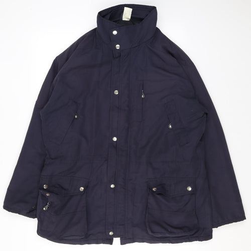Modern Classics Mens Blue Jacket Size L Zip