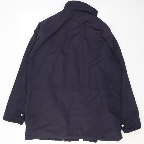 Modern Classics Mens Blue Jacket Size L Zip