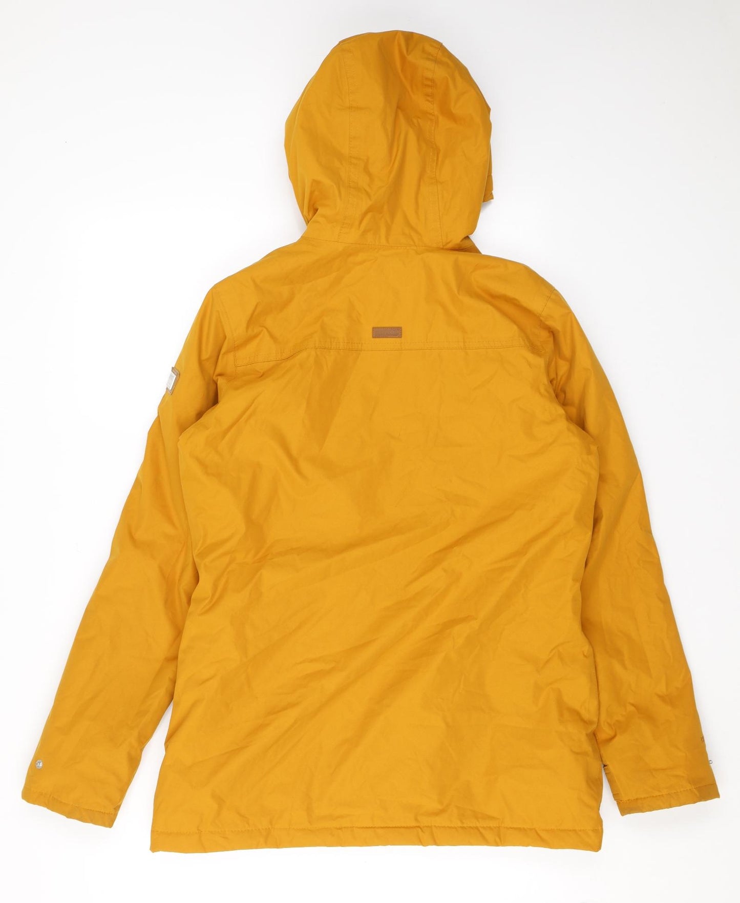 Regatta Womens Yellow Rain Coat Coat Size 10 Zip