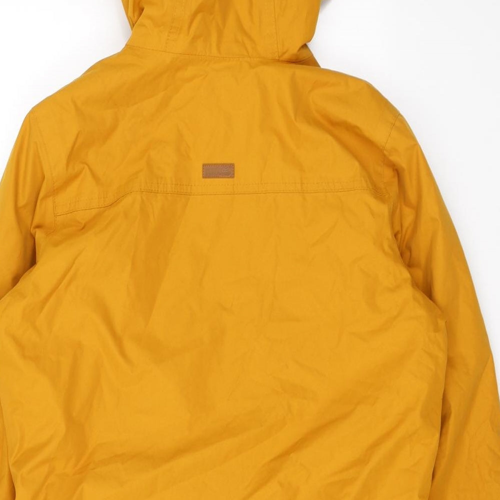 Regatta Womens Yellow Rain Coat Coat Size 10 Zip