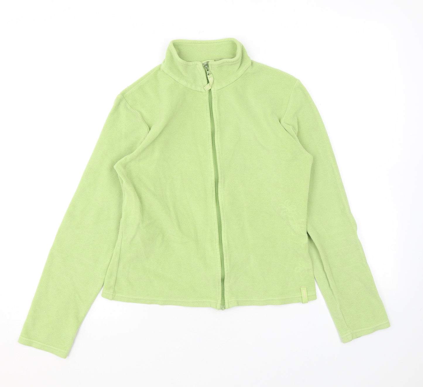 MUSTO Womens Green Jacket Size 12 Zip