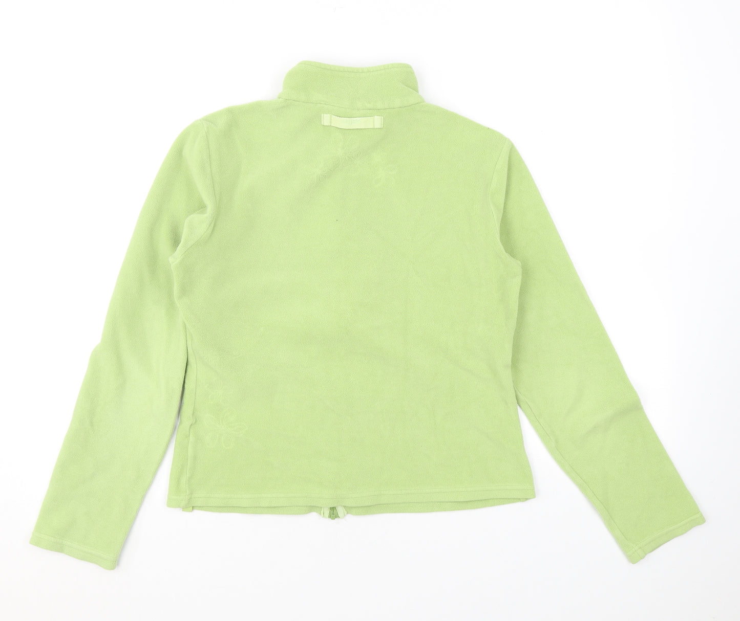 MUSTO Womens Green Jacket Size 12 Zip