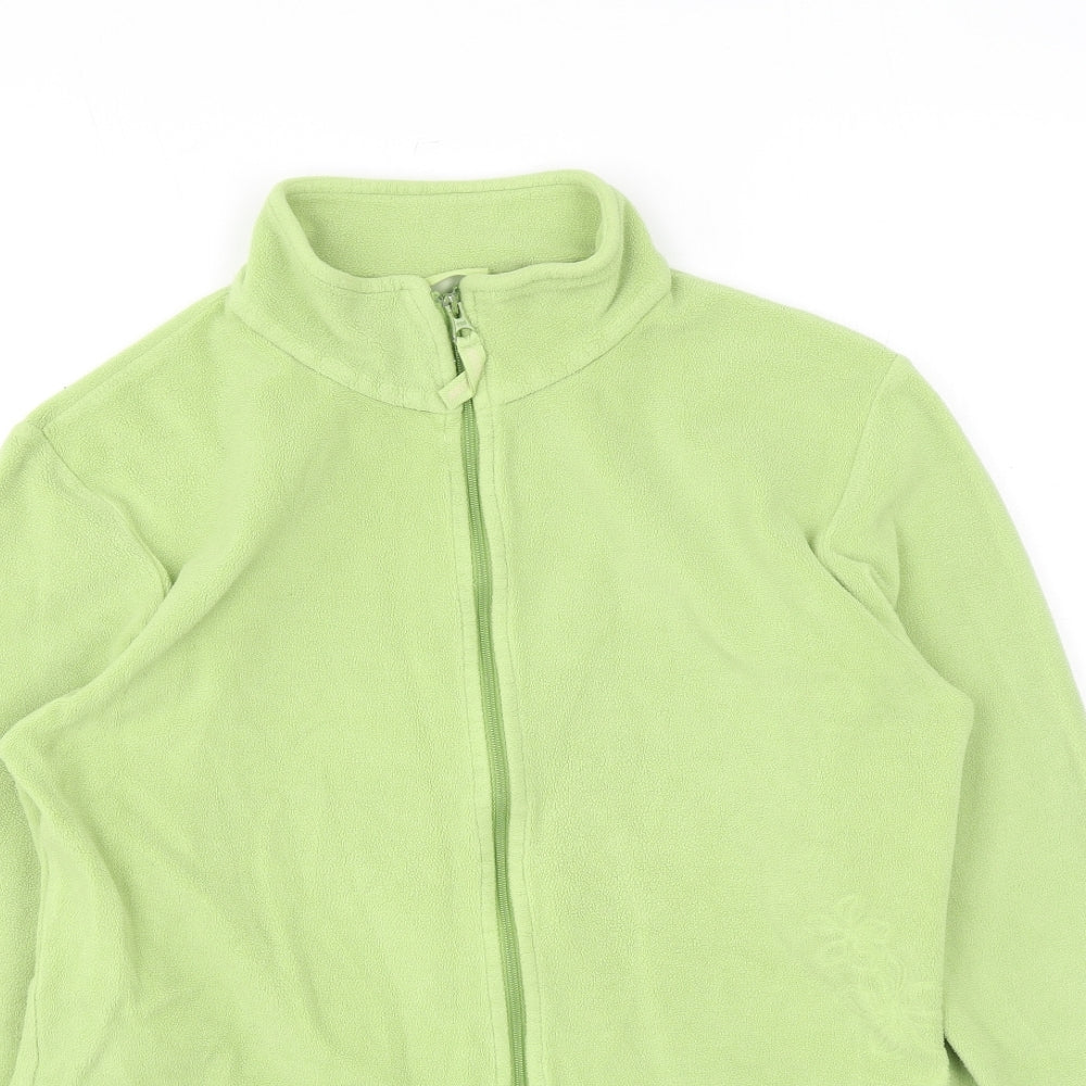 MUSTO Womens Green Jacket Size 12 Zip