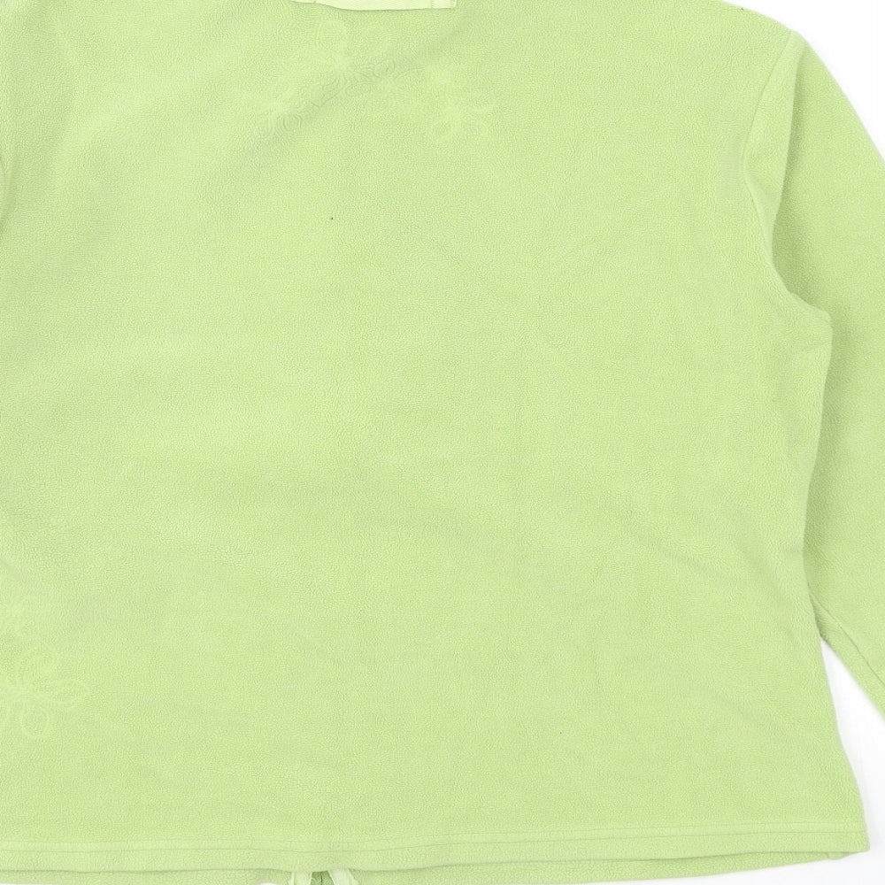 MUSTO Womens Green Jacket Size 12 Zip