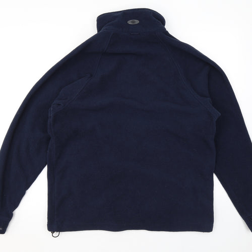 Outdoor Scene Mens Blue Jacket Size M Zip