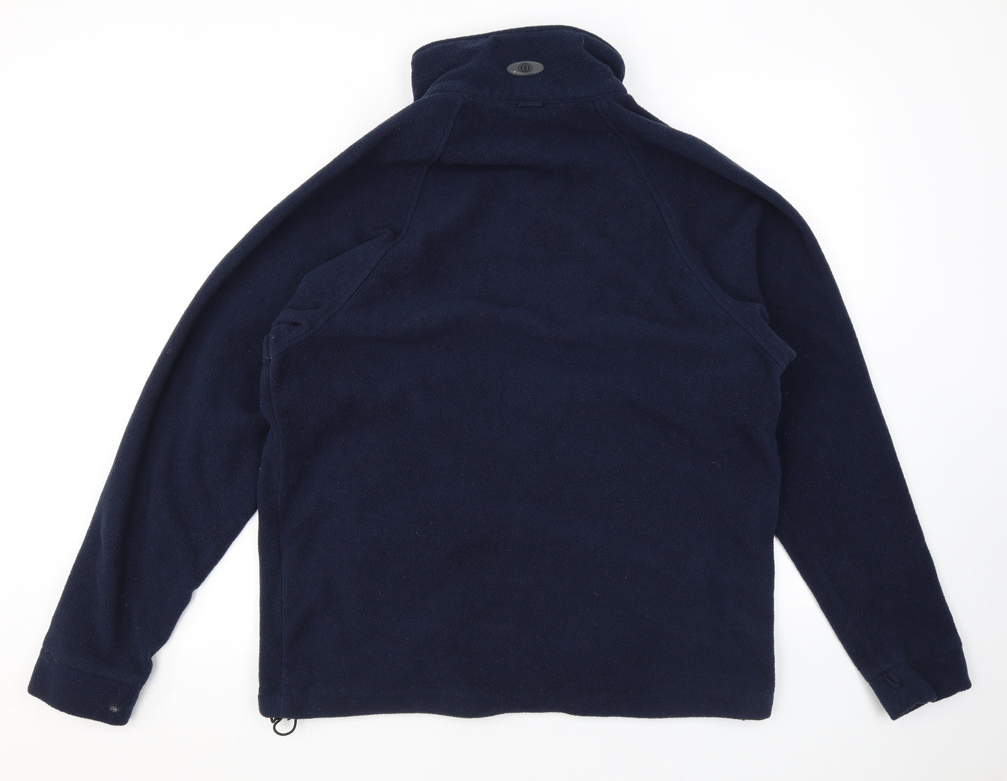 Outdoor Scene Mens Blue Jacket Size M Zip
