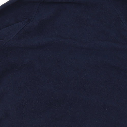 Outdoor Scene Mens Blue Jacket Size M Zip