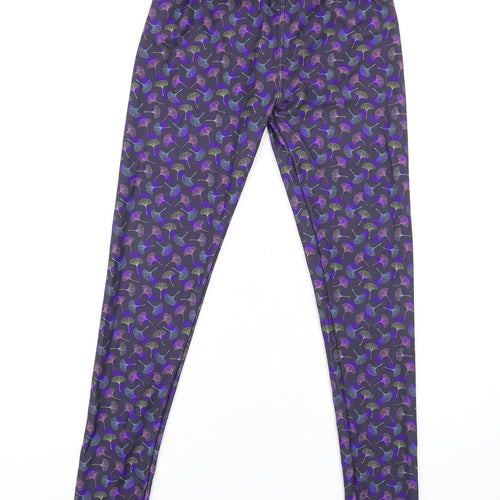 Lucy Locket Loves Womens Multicoloured Geometric Polyester Carrot Leggings Size S L30 in