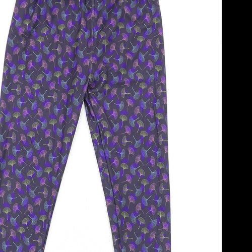 Lucy Locket Loves Womens Multicoloured Geometric Polyester Carrot Leggings Size S L30 in