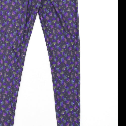 Lucy Locket Loves Womens Multicoloured Geometric Polyester Carrot Leggings Size S L30 in