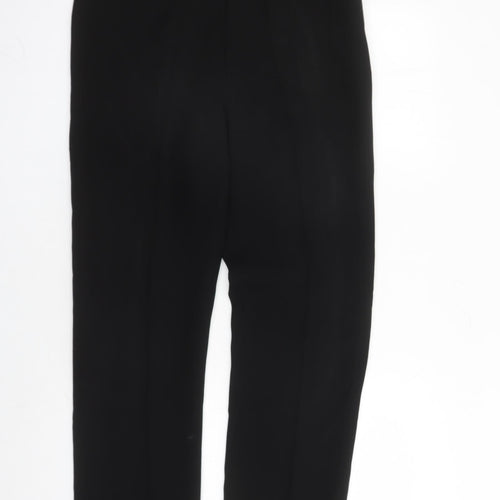 Minuet Womens Black Polyester Trousers Size 14 L30 in Regular Zip