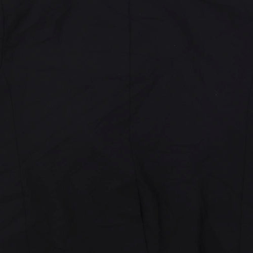 Marks and Spencer Womens Black Jacket Blazer Size 18 Button