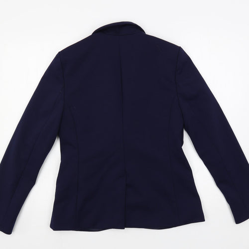 Gap Womens Blue Jacket Blazer Size 6 Button