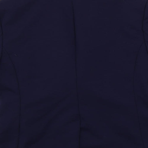 Gap Womens Blue Jacket Blazer Size 6 Button