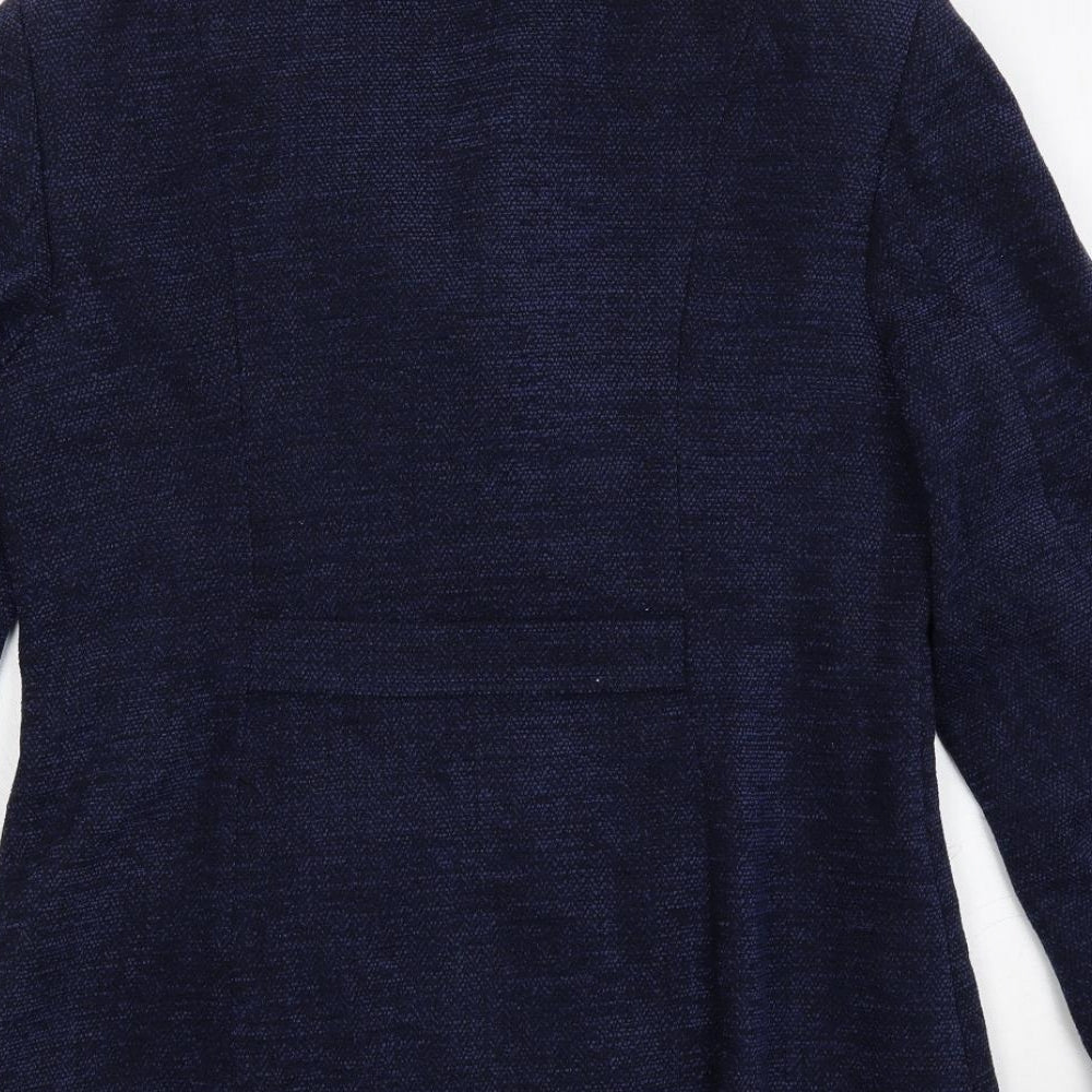 Camaieu Womens Blue Jacket Blazer Size M Button