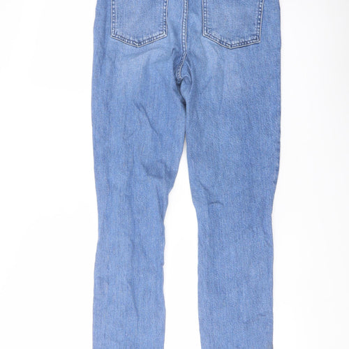 ASOS Mens Blue Cotton Skinny Jeans Size 28 in L34 in Regular Button