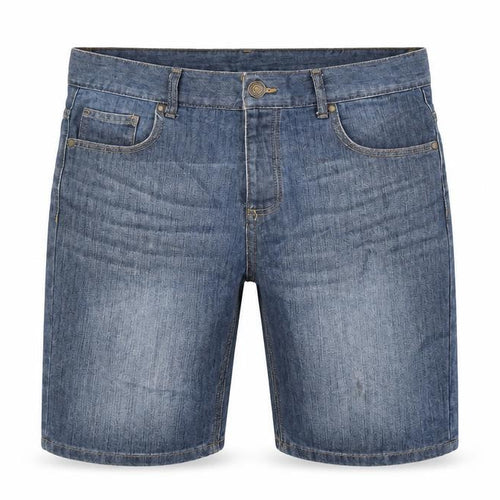 Denim & Co. Mens Blue Cotton Bermuda Shorts Size 30 in L10 in Regular Button