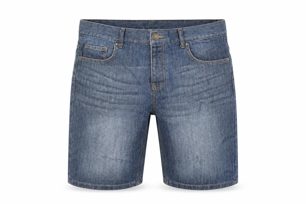 Denim & Co. Mens Blue Cotton Bermuda Shorts Size 30 in L10 in Regular Button