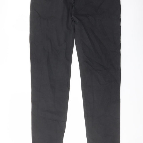 Replay Mens Black Cotton Straight Jeans Size 32 in L30 in Regular Button